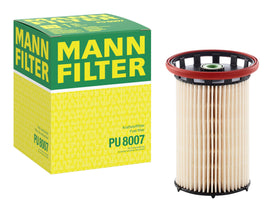 MANN-FILTER PU 8007 front view showing durable housing and fitment benefits
