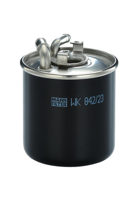 Mann Filter side label detail with part number for confident correct replacement