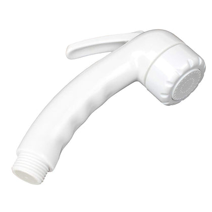 Manufacturers' Select sprayer front view showing clean finish and easy grip for reliable outdoor showering