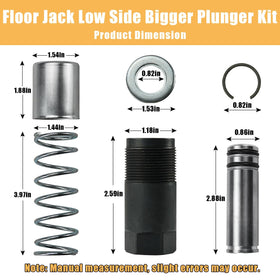 MANUTEX large pump plunger close-up showing seal surface and durability