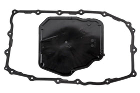 Manymiba filter installed in transmission pan under vehicle, showing easy fit
