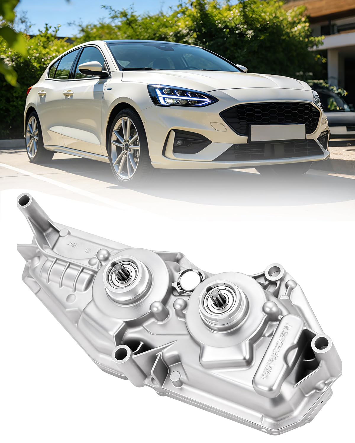 Manymiba TCU front view showing casing and connectors for reliable Ford fitment