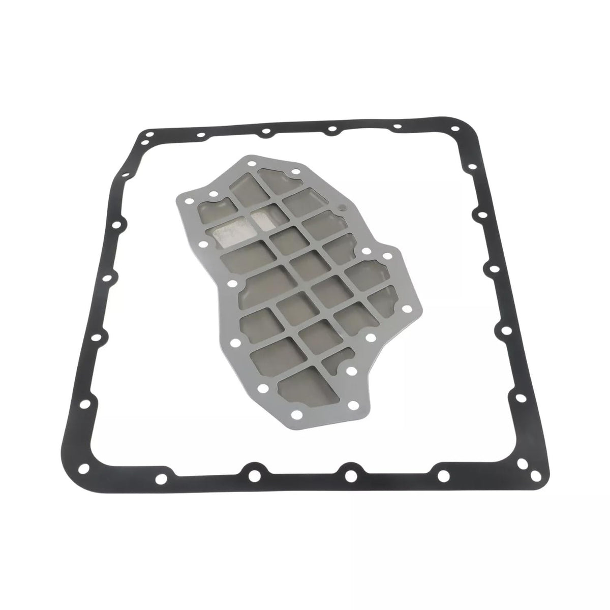 Manymiba installed filter in transmission pan illustrating easy maintenance advantage