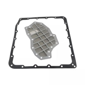 Manymiba installed filter in transmission pan illustrating easy maintenance advantage