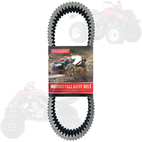 Maoyubelt front view of V-belt showing label and model fitment benefits