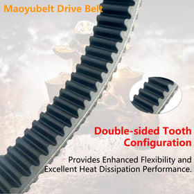 Maoyubelt side profile showing belt length and width for correct fit