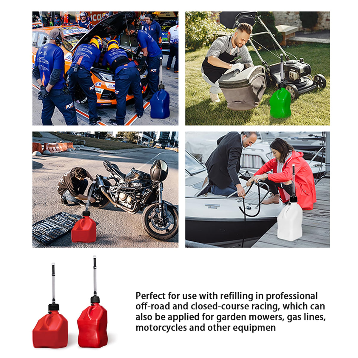 mapleza four hoses staged with tools showing convenience and ready spares