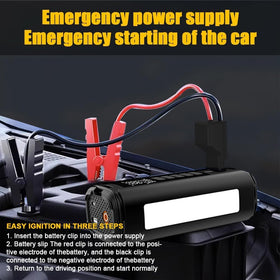 MAQQL USB ports and display showing device charging and status clarity