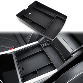 MARCHFA front view of center console tray shows clean organization benefit