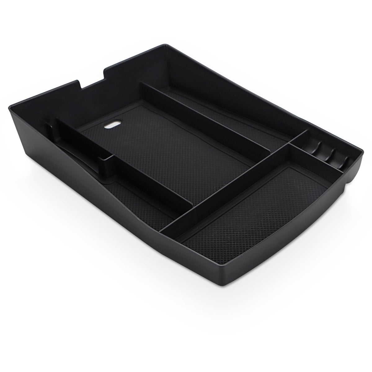MARCHFA lifestyle shot of tray in car interior showing clutter-free benefit