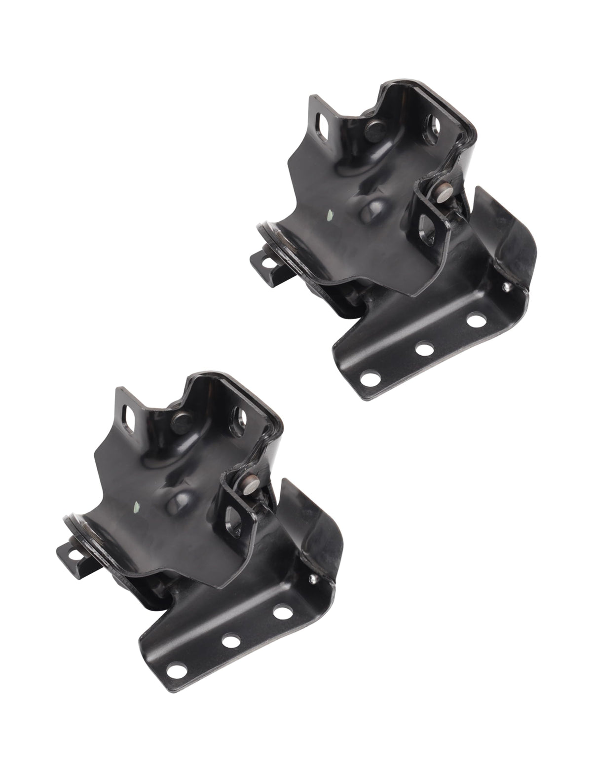 Mardarth front view of both engine mounts showing fitment and durability benefit