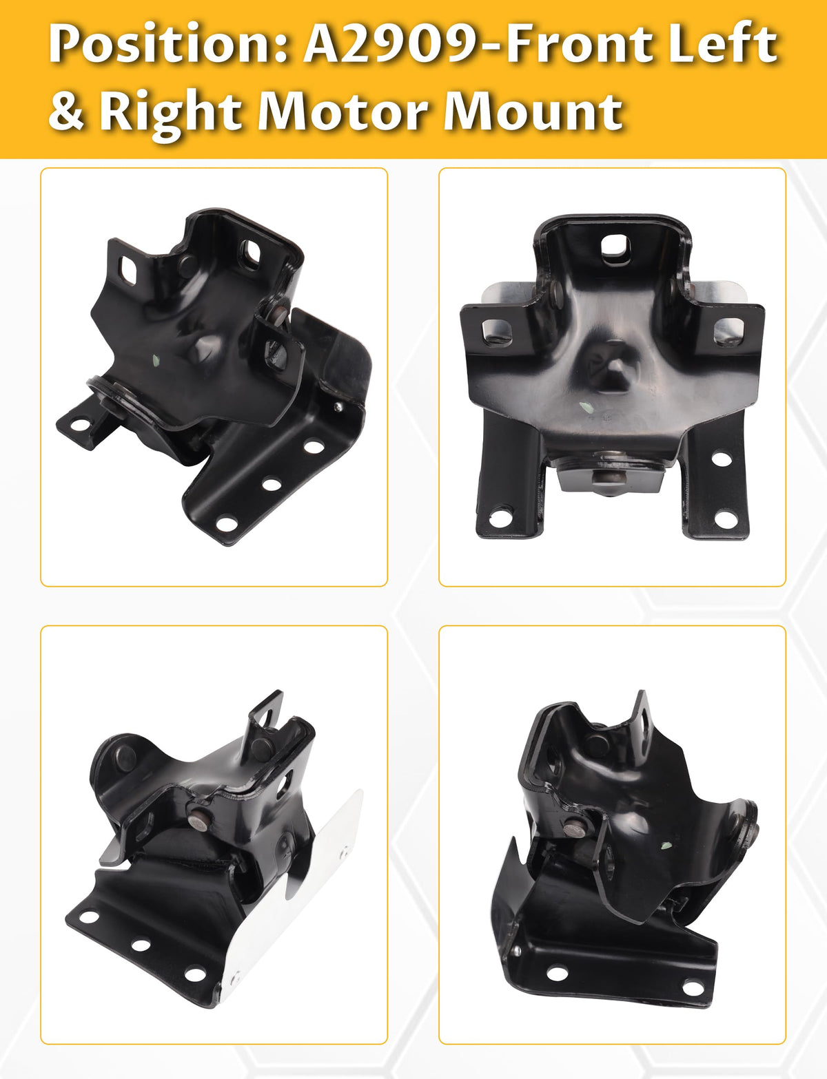 Mardarth right mount installed under engine showing correct alignment benefit
