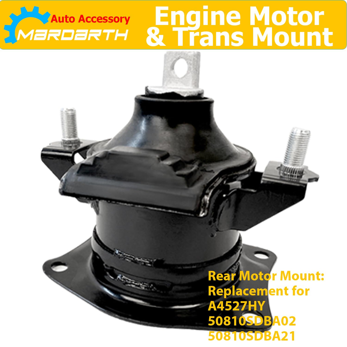 Mardarth installed engine mount showing reduced vibration benefit