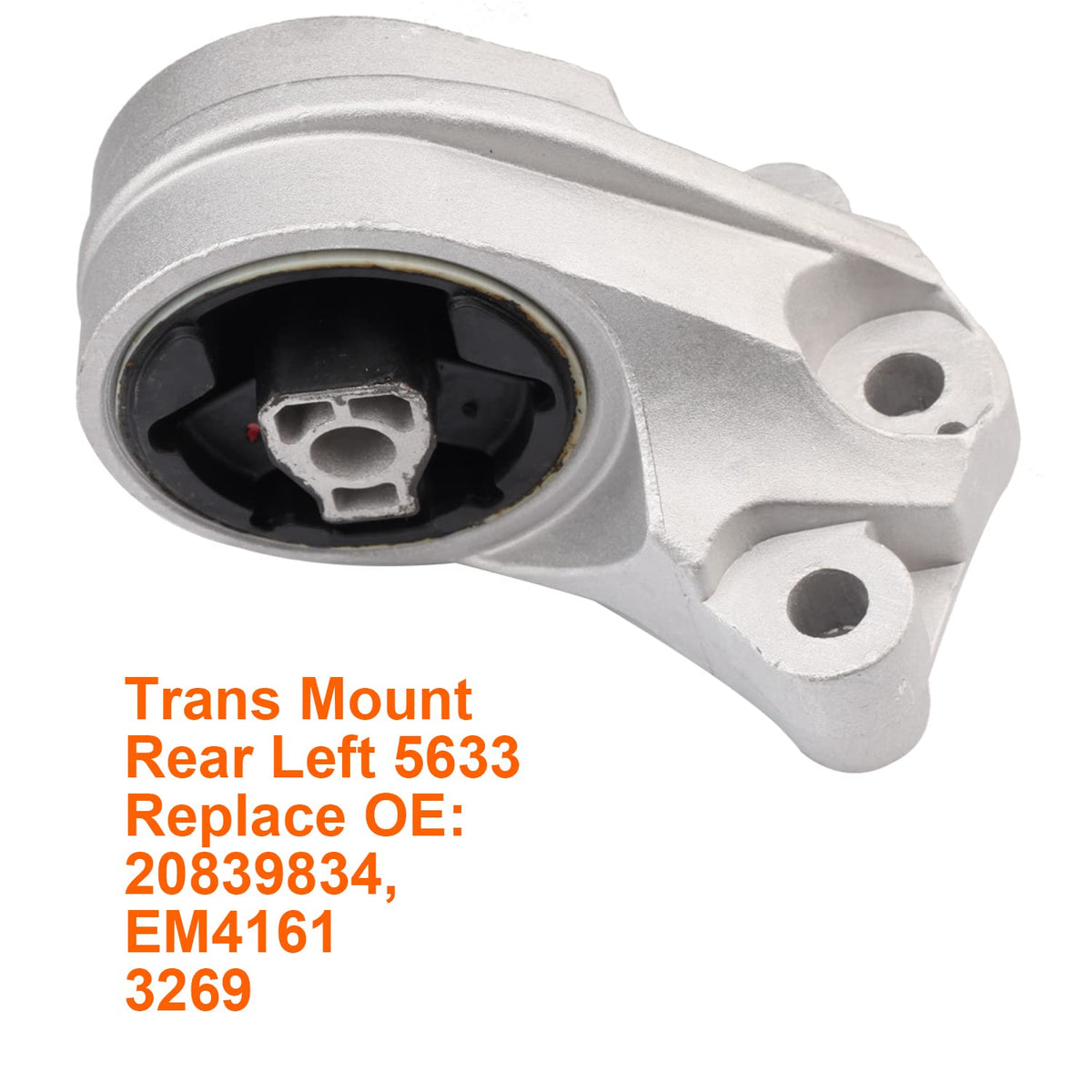Mardarth side profile of mount assembly showing metal bracket strength