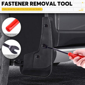 Mardatt rivet gun in automotive trim repair demonstrating speed