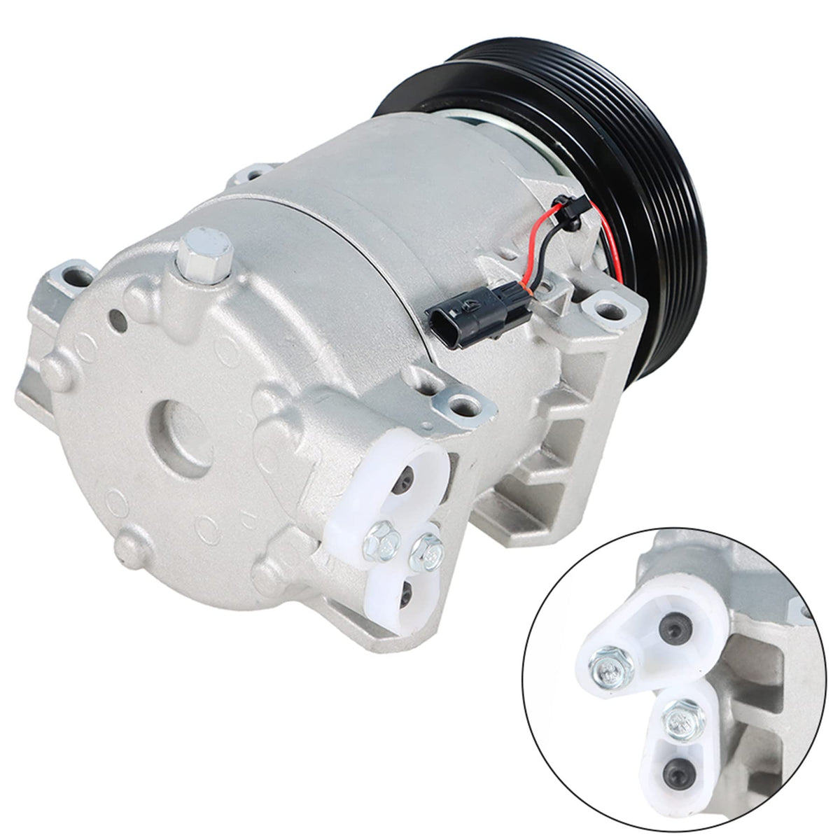 marddpair compressor clutch close-up illustrating durable components and quiet operation
