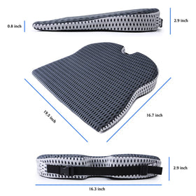 MargGona non-slip rubber bottom detail keeping cushion secure while driving