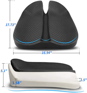 MargGona adjustable strap and buckle securing cushion to a seat