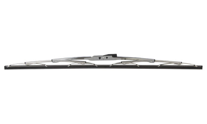 Marinco 34018S front view showing stainless frame and silicone squeegee for clear visibility