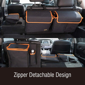 MARKSIGN headrest attachment with center strap preventing sag and adding stability