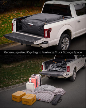 MARKSIGN side handle and built-in tie-down straps for easy transport