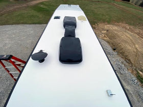 Marlin Coatings protecting an RV roof after application showing waterproofing benefit