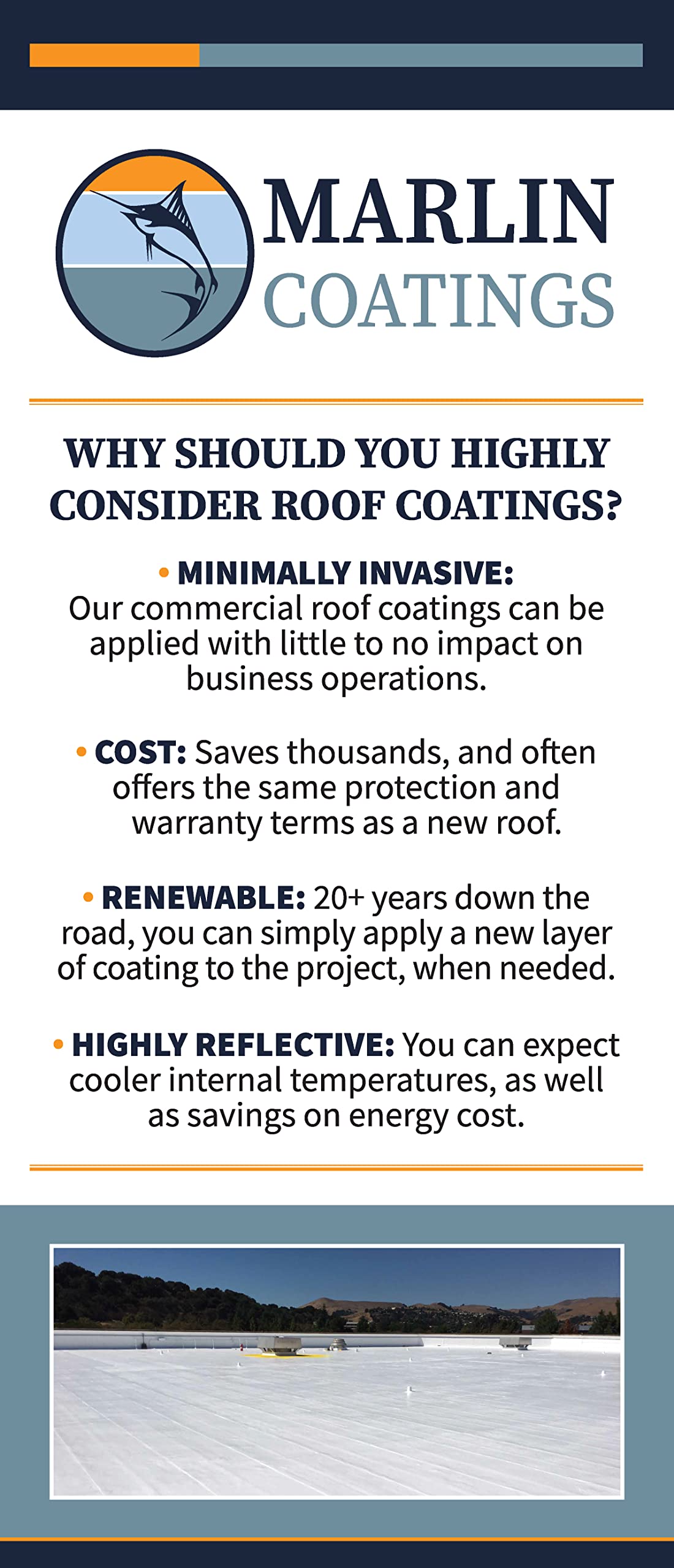 Marlin Coatings packaging with warranty sticker showing brand guarantee and support