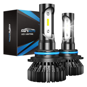 Marsauto 9005 front packaging showing pack of two and product benefits