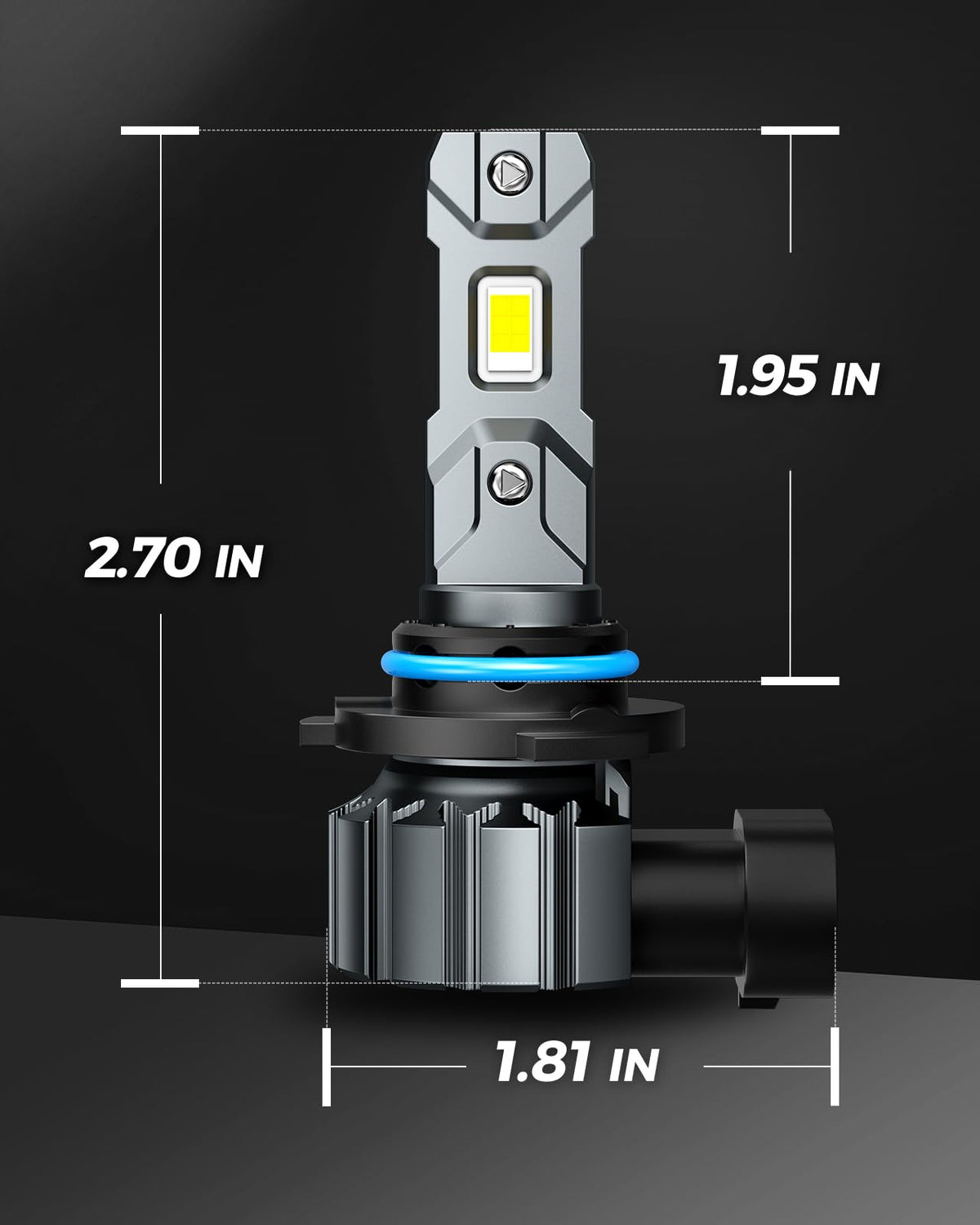 Marsauto 9005 packaging label showing specs and IP68 waterproof benefit