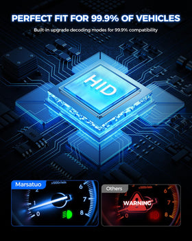 Marsauto cooling fan and heat sink illustrating fast heat dissipation