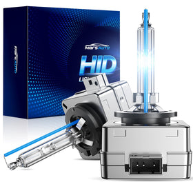 Marsauto D1S front packaging showing both bulbs and benefits