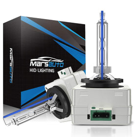 Marsauto D3S front view showing bulb shape and connector for easy replacement