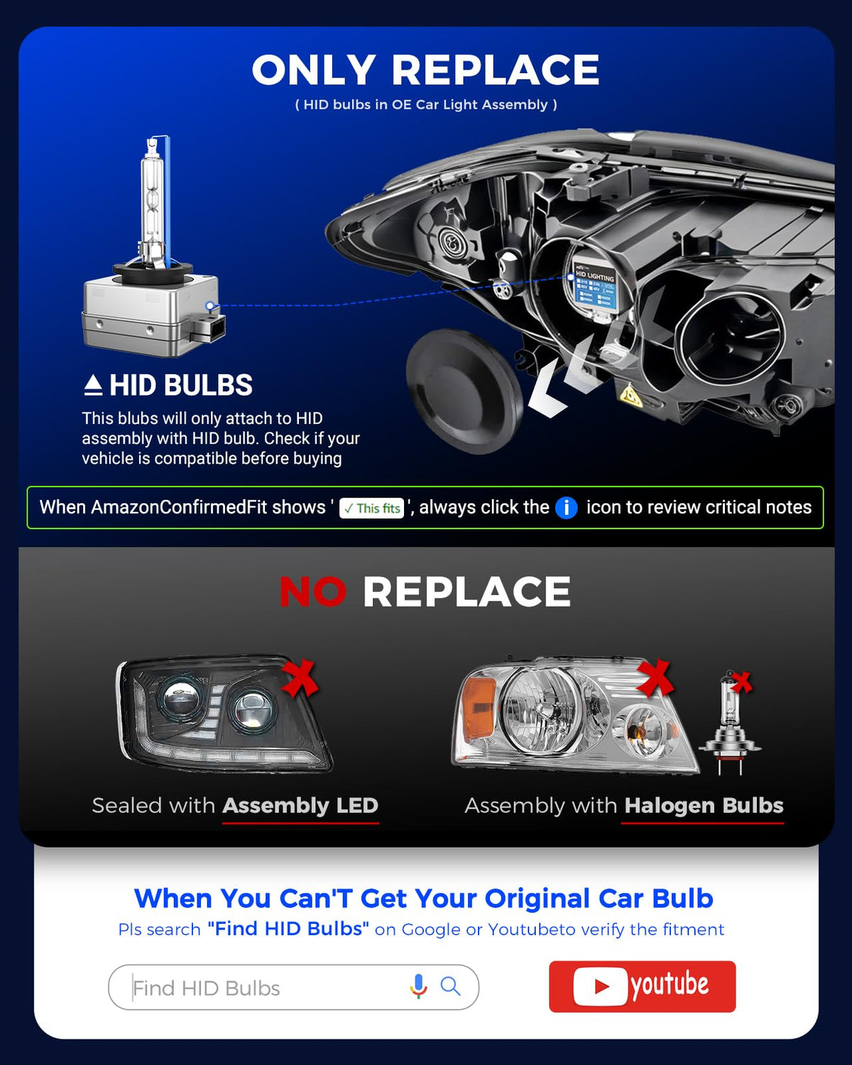 Marsauto D3S product label and specs conveying model compatibility information