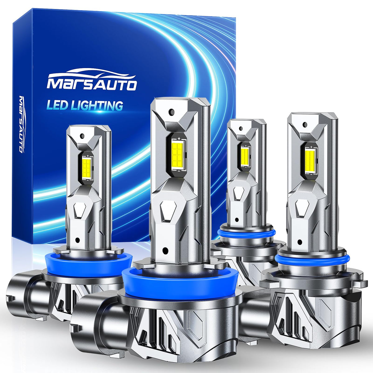 Marsauto front packaging showing bulbs and benefits