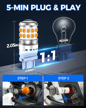 marsauto beside halogen bulb size comparison for correct fitment