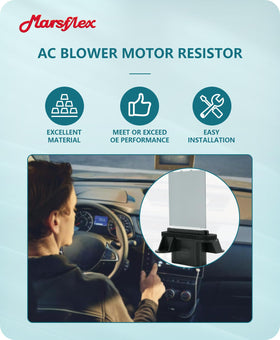 Marsflex installed near Tacoma blower motor demonstrating restored fan control