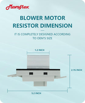 Marsflex resistor in a garage setting during installation, showing practical DIY replacement benefit