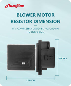Marsflex size comparison with ruler showing compact dimensions for easy mounting