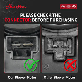 Marsflex electrical connector and plug view ensuring correct fit and easy hookup