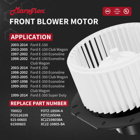 Marsflex fan cage detail highlighting balanced blades for improved airflow