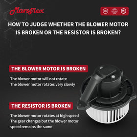 Marsflex motor label and specs closeup showing model number and compatibility