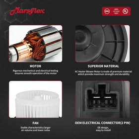 Marsflex detail of mounting connector and plug for quick direct-fit installation