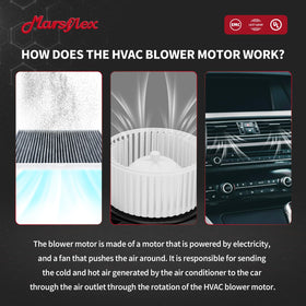 Marsflex blower motor in protective packaging ensuring arrival without damage