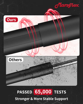 Marsflex next to ruler for scale showing correct OEM dimensions benefit