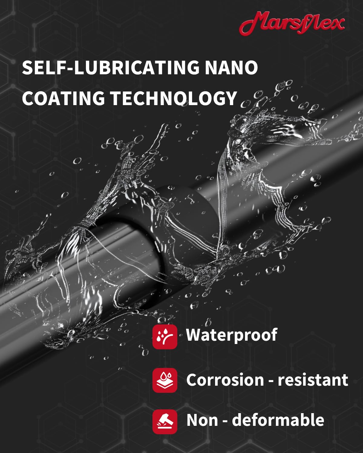 Marsflex steel body finish displays durable construction benefit
