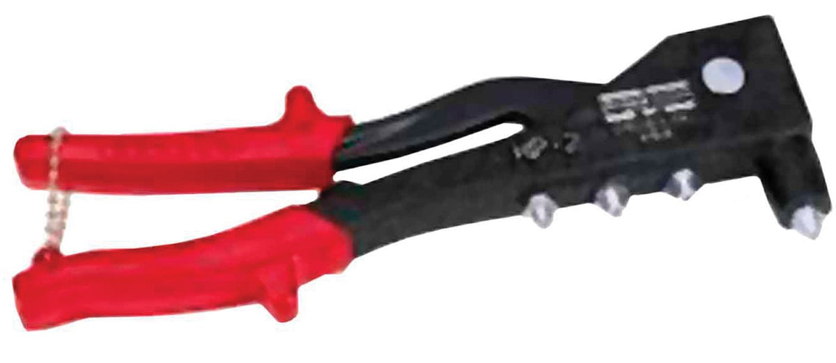 Marson HP-2 front view showing durable body and cushioned grips for comfortable riveting