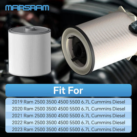 Marsram closeup of filter media highlighting fine particle capture