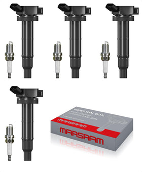 Marsram front packaging showing complete coil and plug kit and easy identification benefit