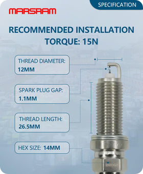 marsram product label and part numbers clear for accurate fit confirmation