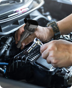 Marsram lifestyle shot in garage showing easy DIY installation advantage